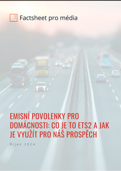Factsheet | Emisní povolenky pro domácnosti: Co je to ETS2 a jak je využít pro náš prospěch