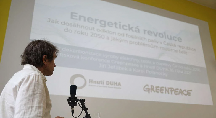 Studie Energetická revoluce - představení v Praze