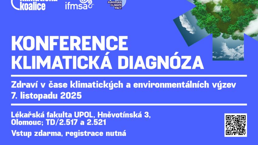 Konference Klimatická diagnóza: Zdraví v čase klimatických a environmentálních výzev