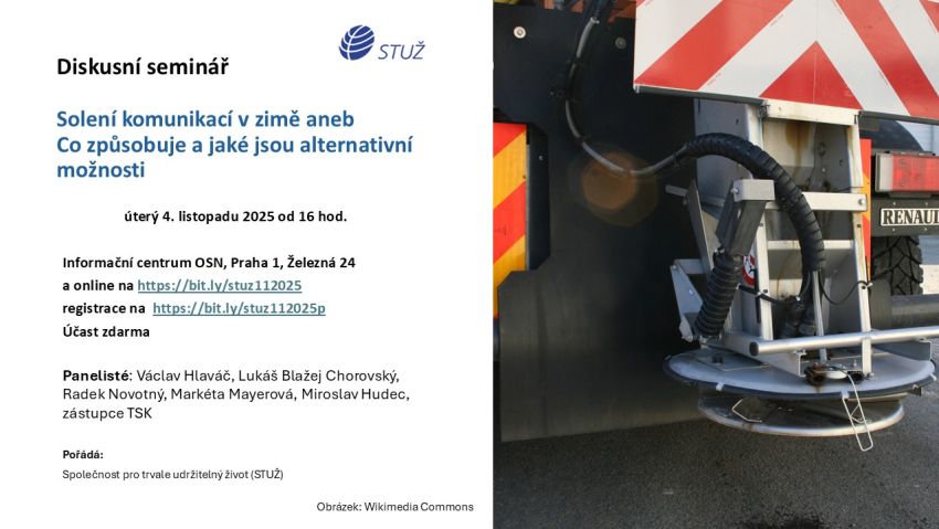 Solení komunikací v zimě