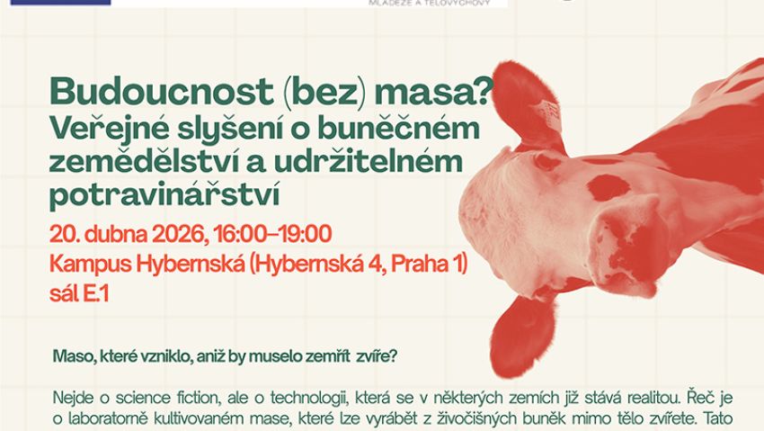 Budoucnost (bez) masa? Diskuse o buněčném zemědělství a udržitelném potravinářství