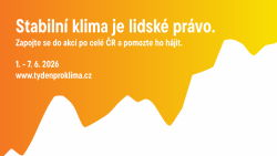Týden pro klima zahajuje 1. června. Letošní ročník propojí klima s lidskými právy